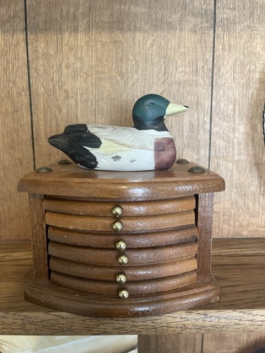 Vintage ceramic mallard - vintage, duck