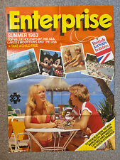Original 1983 British Airways Holidays 'Enterprise' travel agents poster