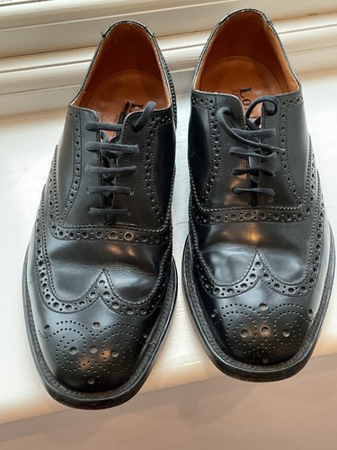 Loake black broque shoes - , size