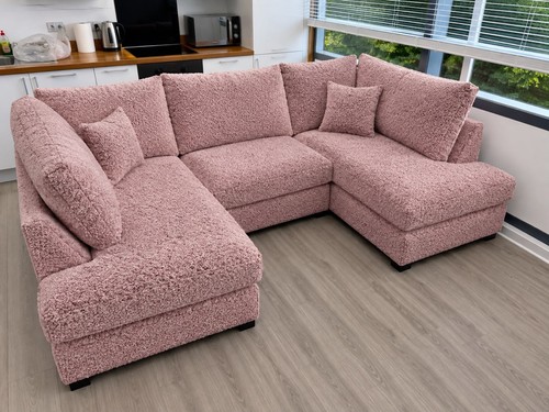 Seater shape blush pink - u,