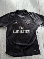 PARIS SAINT-GERMAIN PSG 2017-2018 THIRD FOOTBALL SHIRT JERSEY M Neymar Jr