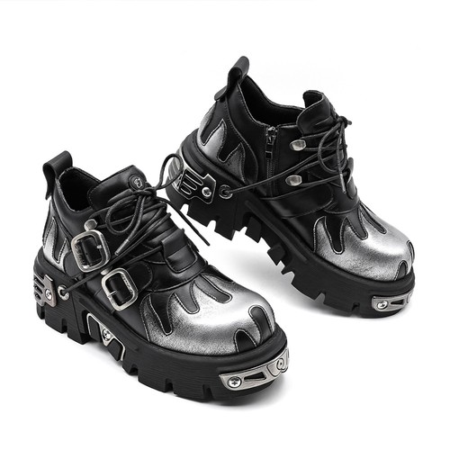Shoes metallic black - uk,
