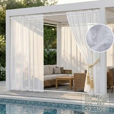 Outdoor Waterproof Sheer