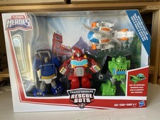 Transformers - Rescue Bots 4 pack - CHASE, HEATWAVE, BOULDER & BLADES - new