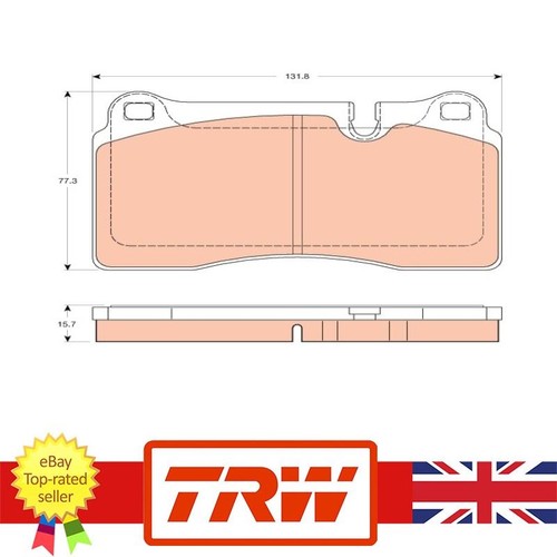 Brake pad set - brake,