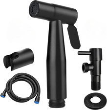 Handheld Bidet Douche Shower Spray Stainless Steel Hose ‎Bidet Tap -See Pics