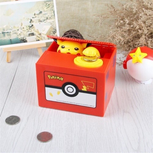 Pikachu savings money - pikachu,
