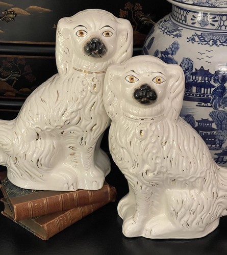 Huge rare 19c white english - 19c,