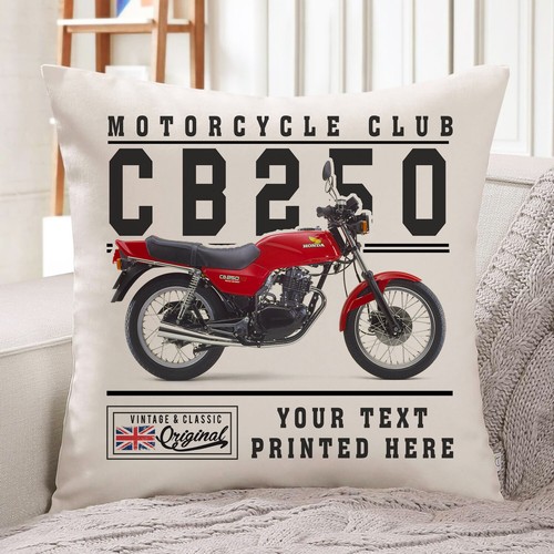 Personalised motorbike cushion - personalised,