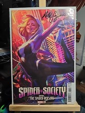SPIDER SOCIETY 1 SIGNED BY
