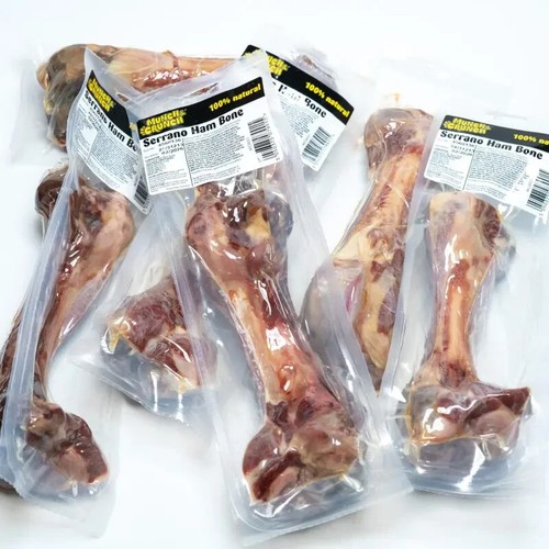 Large serrano ham bone dog - large,