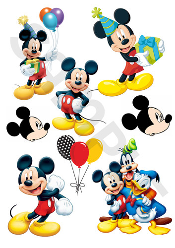Mickey mouse edible - 🎂mickey,