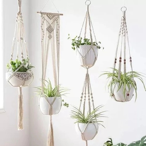5pack macrame plant hanger - 5pack,