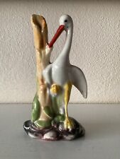 Miniature Ceramic Stork