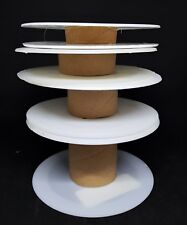 Used Empty ribbon reels in