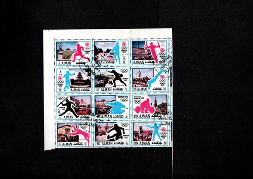Stamps ajman 1972 olympics - 1972,