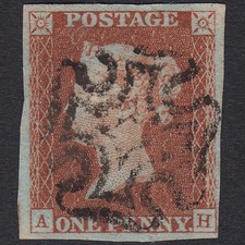 A42 1841 1d - gb, plate