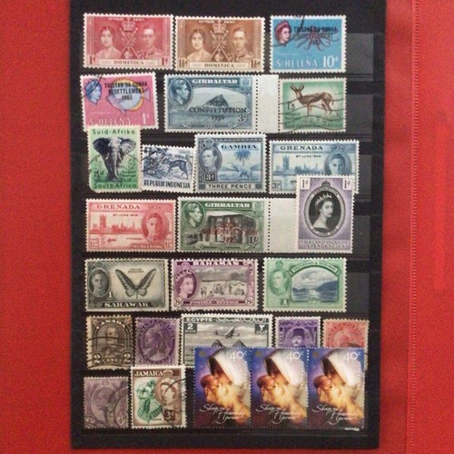 Stamps mostly british - stamps:,