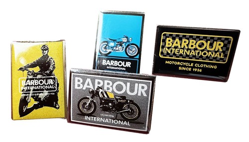 Barbour set badges - set,