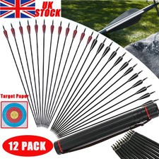 12pcs Archery 30" Carbon