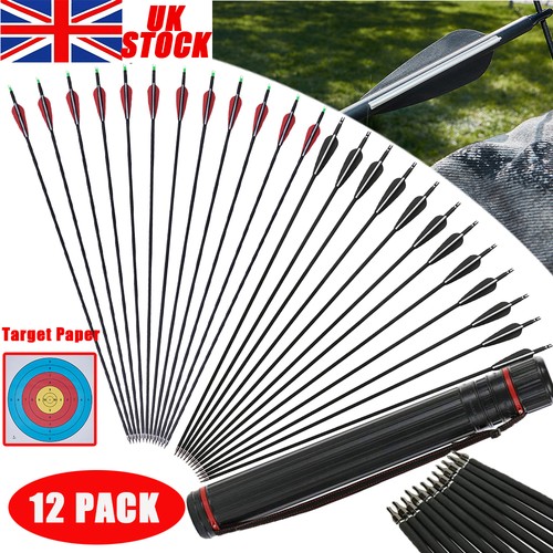 12pcs archery carbon - 12pcs, 30"