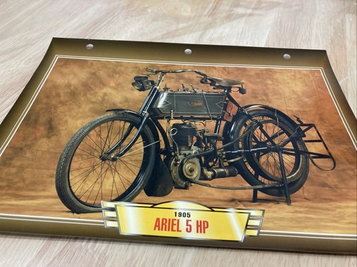 Ariel 350 5hp 1905 fiche - 1905, carte