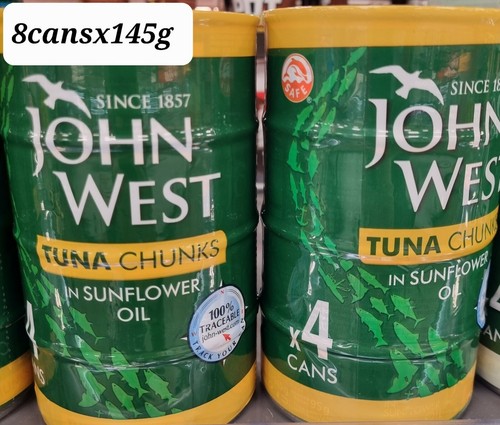 John west tuna - chunks, in