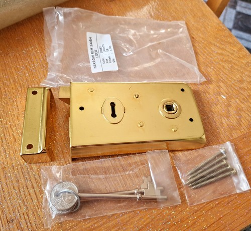 Victorian style rim sashlock - style,