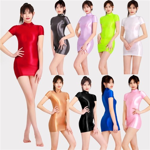 New sexy shiny glossy shirt - shiny, t-shirt