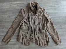 NEXT - Womens / Ladies Autumn Coat - Taupe Fitted Hood - Size 12Tall / 12 Tall