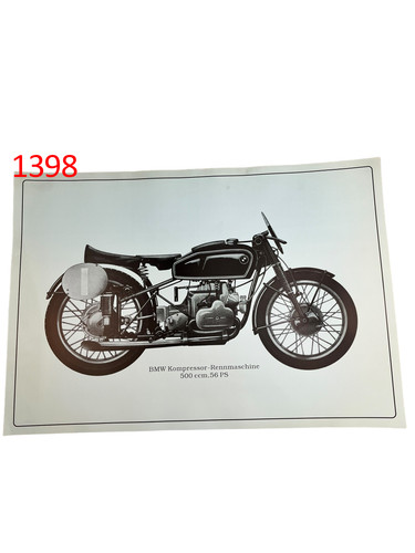 Poster bmw kompressor - poster,