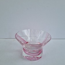 Caithness Glass Pink White