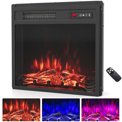 Recessed electric fireplace - recessed,