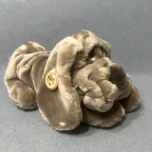 Russ berrie plush dog - berrie, 12”