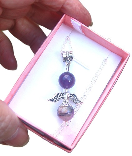 Charoite amethyst crystal - charoite,