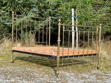 Solid Brass Bed & Steel Frame