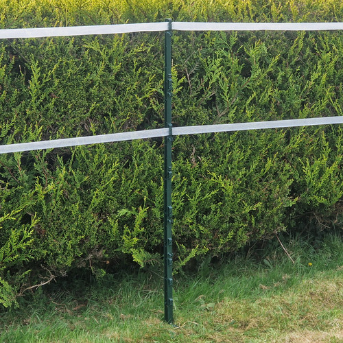 Green 5ft poly posts - 5ft, 156cm