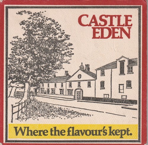 Beer mat castle - beer, brewery