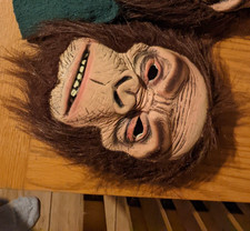 monkey masks, browns and