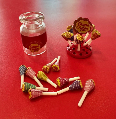 Chupa chups mini lollipop - chups, 1:12