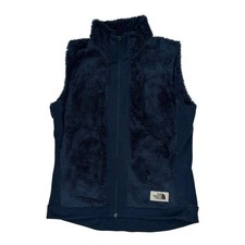 The North Face Fleece Gilet - Large Navy Polyester