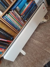 Glen 500W Electric Portable or Wall-Mounted Skirting Heater White