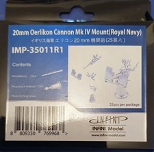 Infini IMP-35011R1 20 mm Oerlikon Cannon Mk IVMount (Royal Navy)