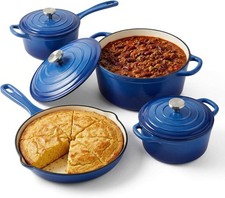 Enameled cast iron cookware - enameled,