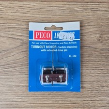Peco PL-10E Lectrics Turnout Motor Switch Machine Extended Pin New & Sealed