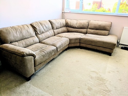 Large corner sofa 4 seater - large,
