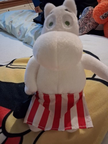 Moomin plush - moomin,