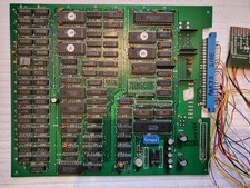 Arkanoid Arcade PCB with Jamma conversion loom.
