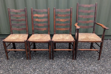 Set of 4 Antique Lancashire