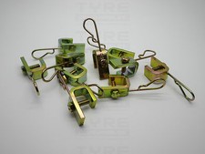 Pack Of 10 Tyre Valve Extension Clamps Mounting Brackets For Rubber Extensions